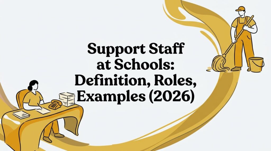 support staff at schools
