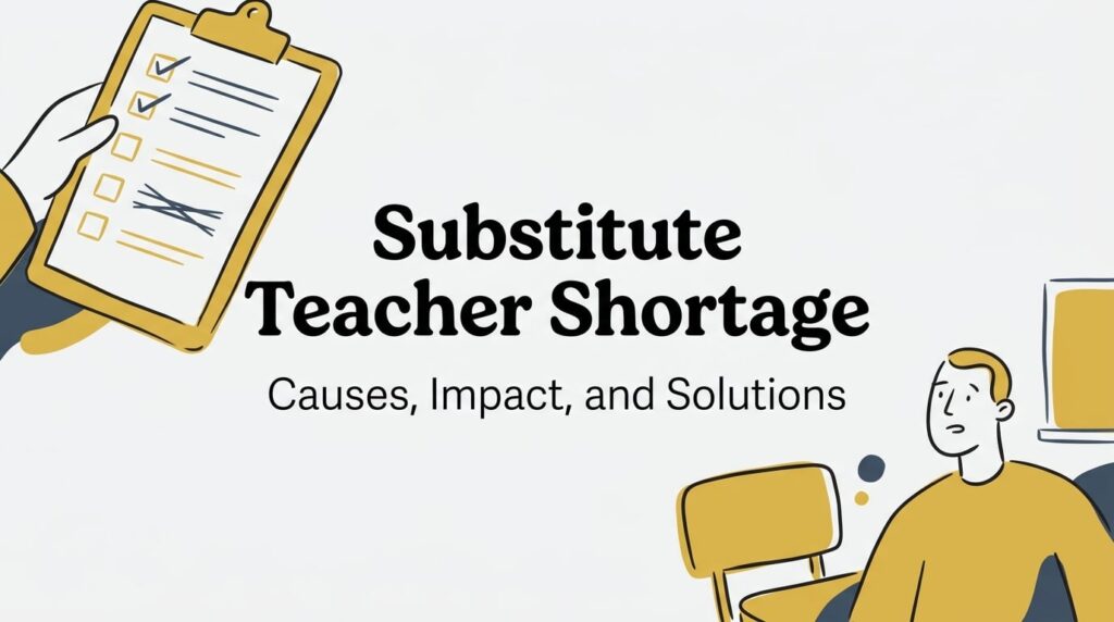 substitute teacher shortage