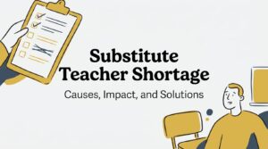 substitute teacher shortage